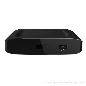 HD DVB-T2 receiver, supports SD/HD MPEG2/MPEG4 and H.264, with PVR and time shift function